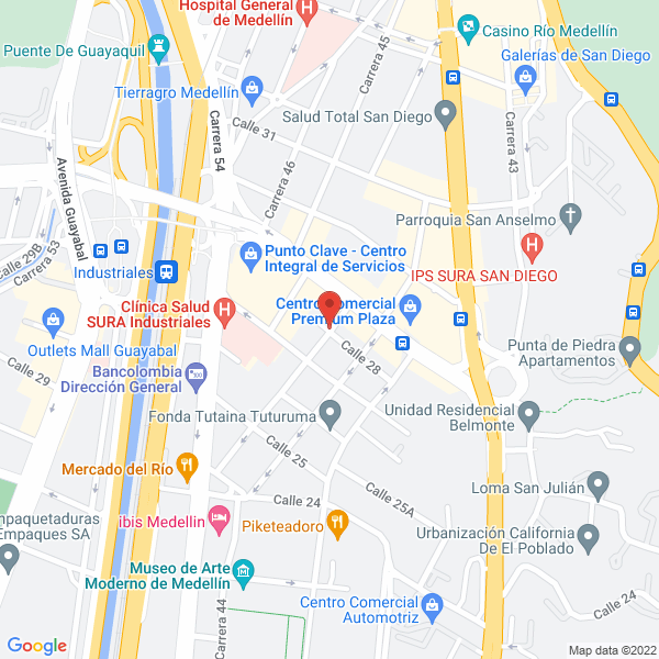 Mapa de Metálicas Rc