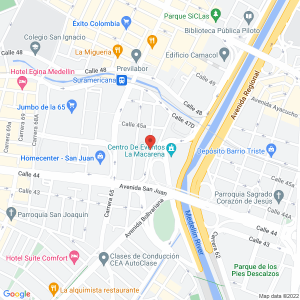 Mapa de Metalimpio S.A.S
