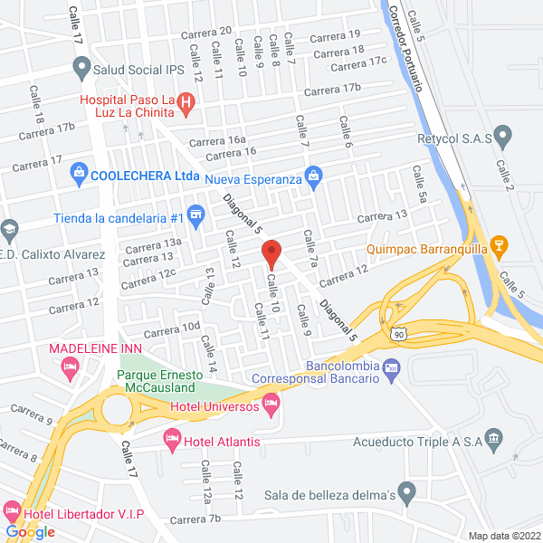 Map of Metalmecánica Rometal S.A.S.