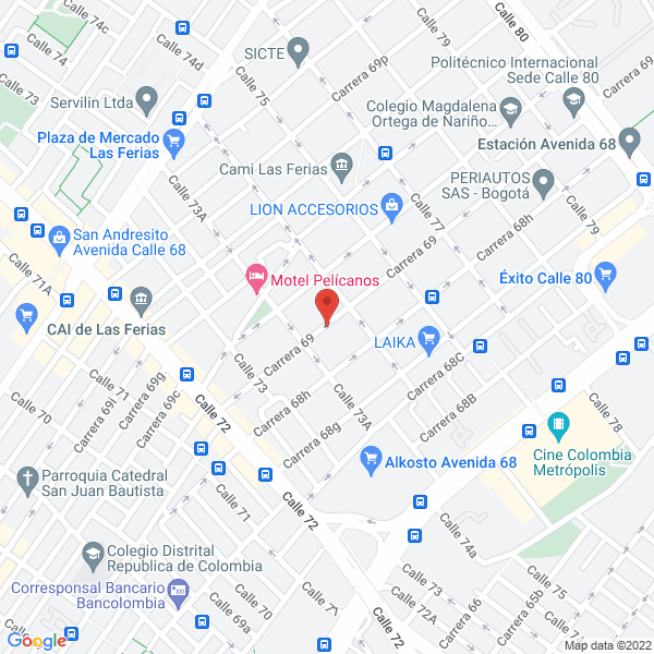 Mapa de Italuminio
