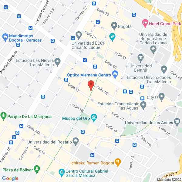 Mapa de Itexperts S.A.S.