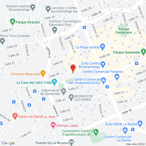 Map of Iván Ramiro Hernández Atehortúa