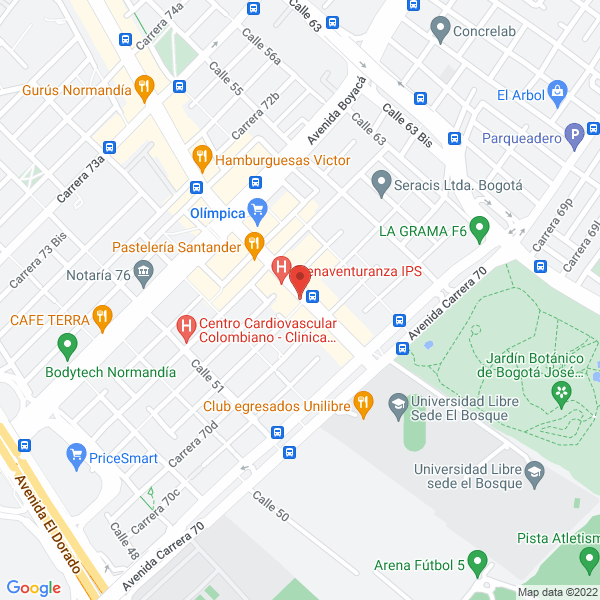 Mapa de J C Turismo Ltda.