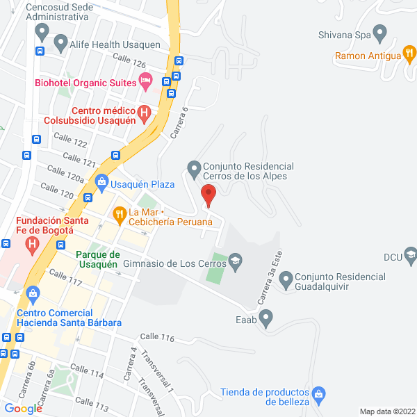 Mapa de J D I Moreno Inversiones S.A.S.