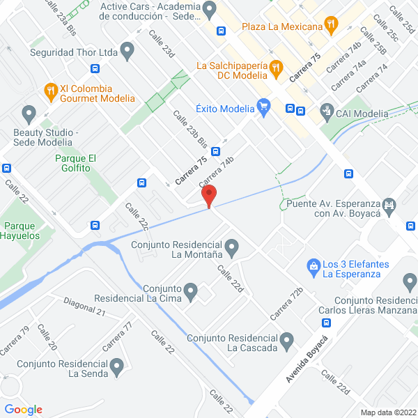 Mapa de J V Parking S. En C.S.