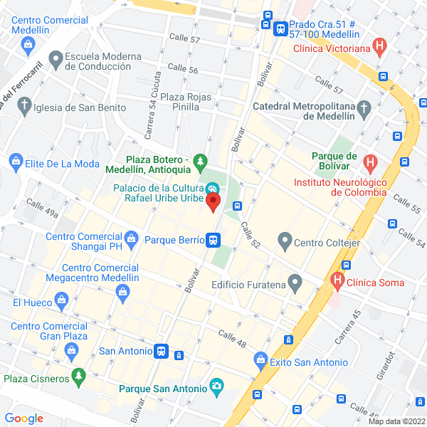 Mapa de J Y F