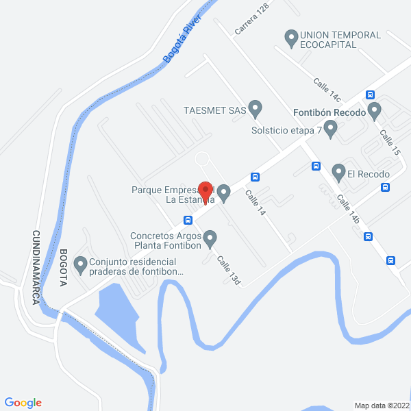 Mapa de J.A.V.I. Express