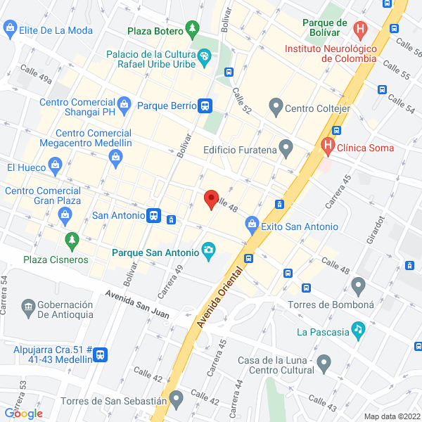 Mapa de J.E. Mascotas