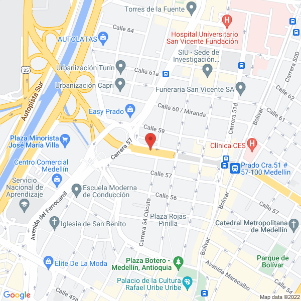 Mapa de J.G Lavadoras & Refrigeración