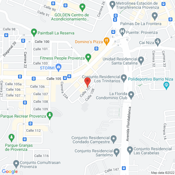 Map of J.S. Distribuciones