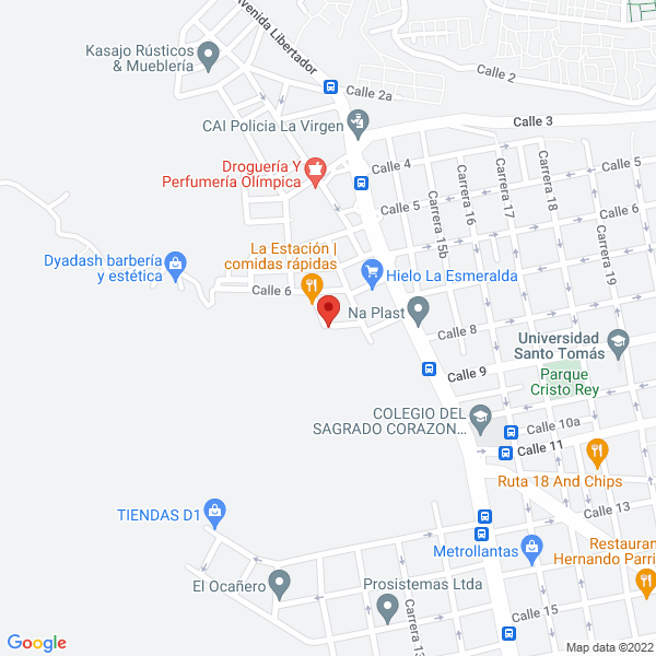 Map of Modas Lola