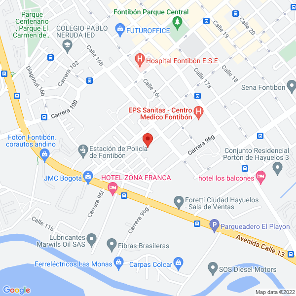 Mapa de Modelos Jecars Ltda.