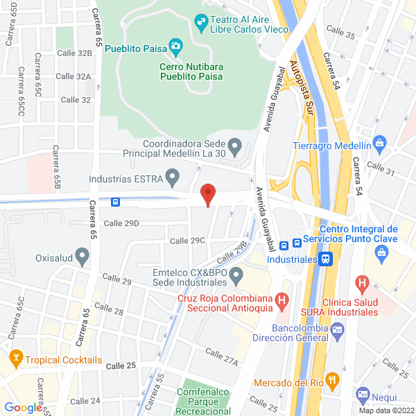 Mapa de Modequipos S.A.S.