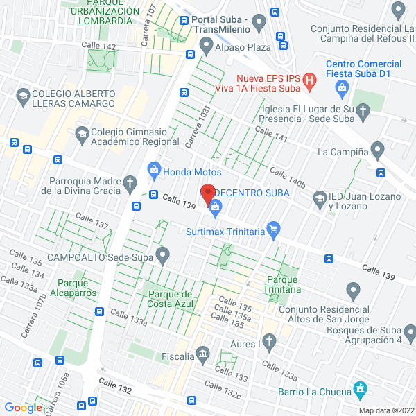 Mapa de Modulares Main