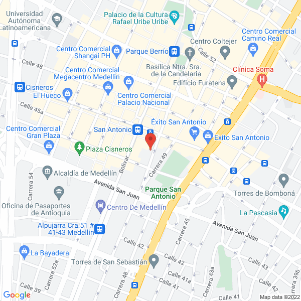 Mapa de Leservimos S.A.S.