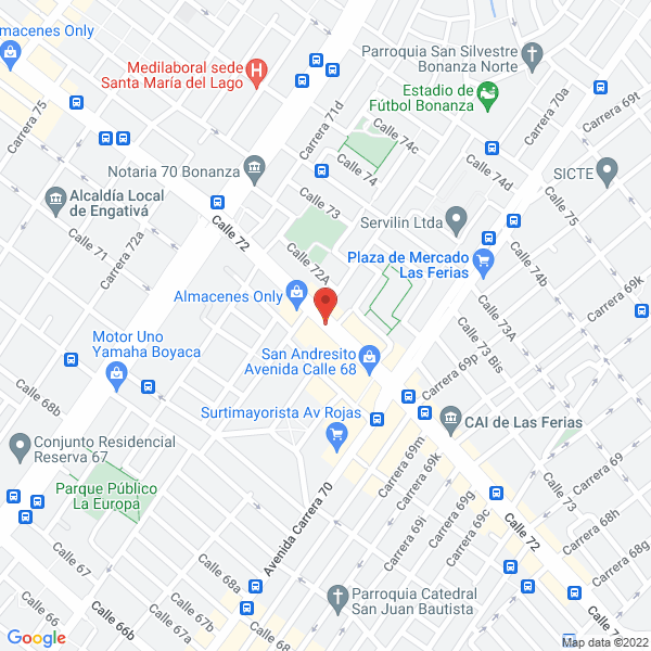 Mapa de Librería Cristiana La Nueva Jeruzalén