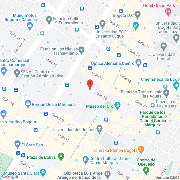 Mapa de Libreria Richard