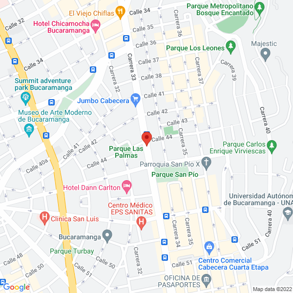 Map of Licorera Drinkking