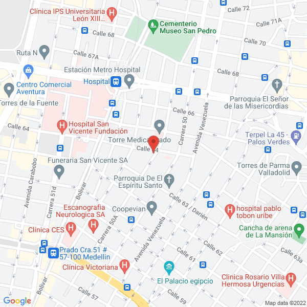 Mapa de Licorera Las Margaritas