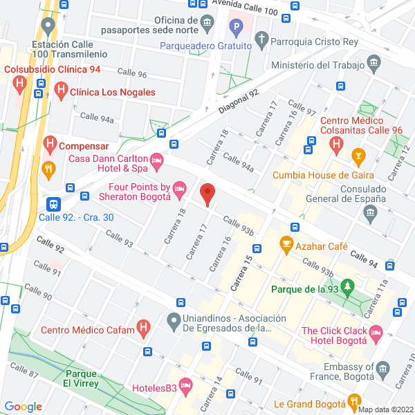 Mapa de Liliana Illera Ltda. Agente De Medicina Prepagada