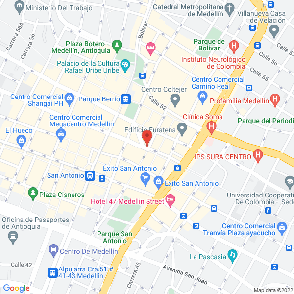 Mapa de Limpiaseo Ltda.