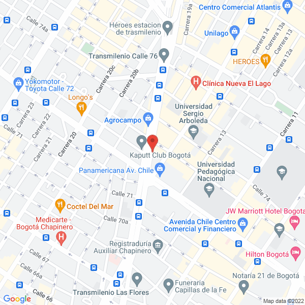 Mapa de Funeraria Santa Librada