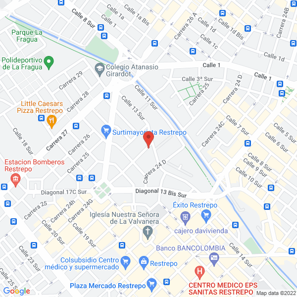 Mapa de Lito Técnica Printer Ltda.