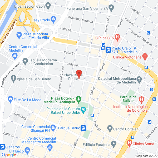 Mapa de Litografía Cuervos