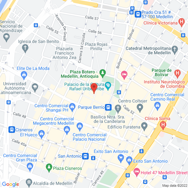 Mapa de Litografía Edigráficas