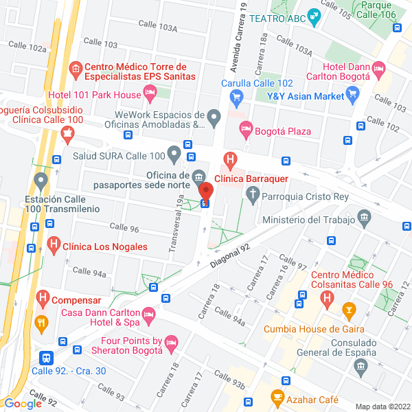 Mapa de Livecom Technology S.A.S.