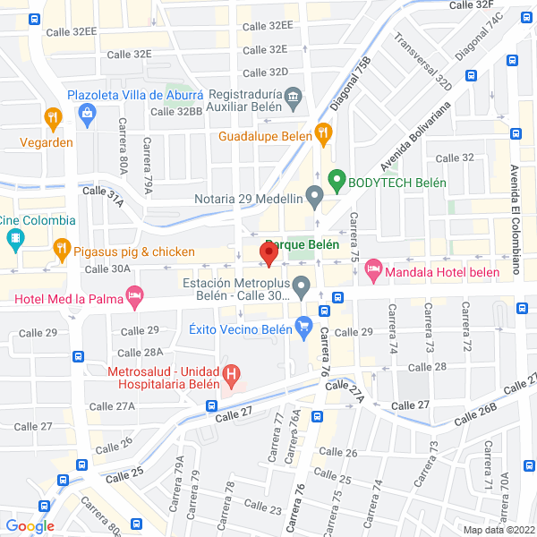 Mapa de Lla O Lla Centro Estético