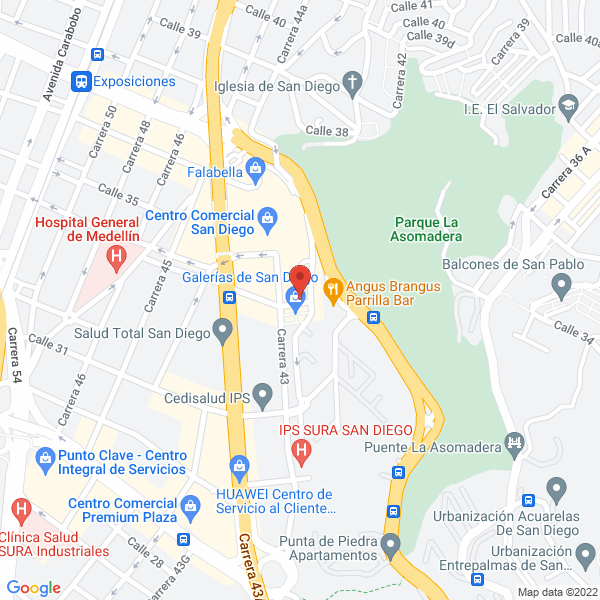 Mapa de Londoño Restrepo Maria Victoria