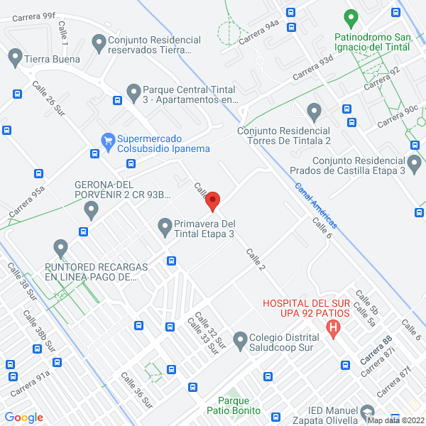 Mapa de López Garavito Orlando