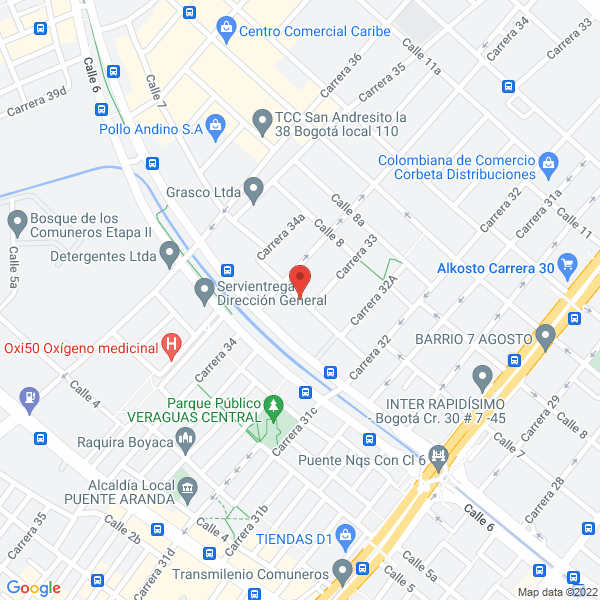 Mapa de Lincoln Electric