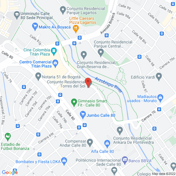 Mapa de Lineas & Espacios Inteligentes S.A.S.