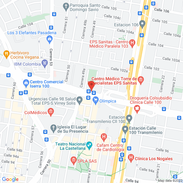 Mapa de Litis Soluciones Jurúdicas E.U.