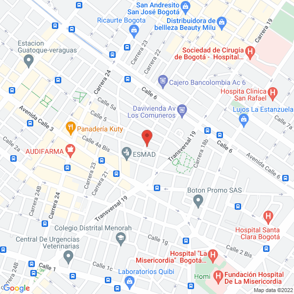 Mapa de Lito Camargo S.A.S.