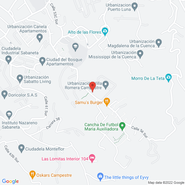 Mapa de Industrias Premo Ltda