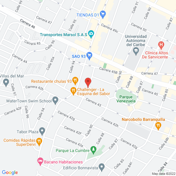 Map of Industrias Saver Ltda.