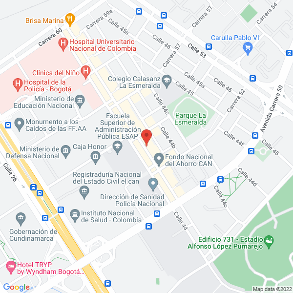 Mapa de Industrias Tpm S.A.S.