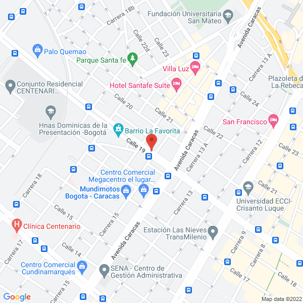 Mapa de Industrias True S.A.S.
