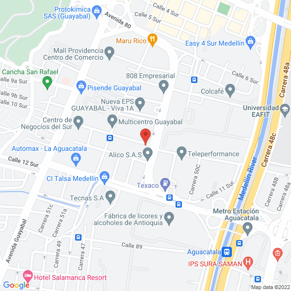 Mapa de Ingeant S.A.