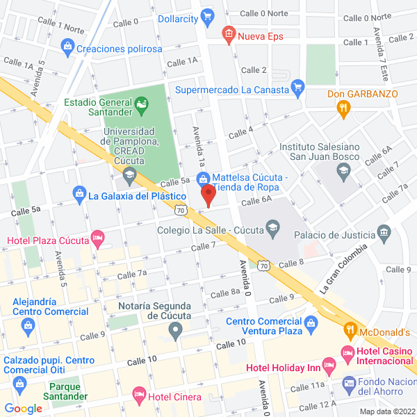 Map of Ingefilt Ltda.