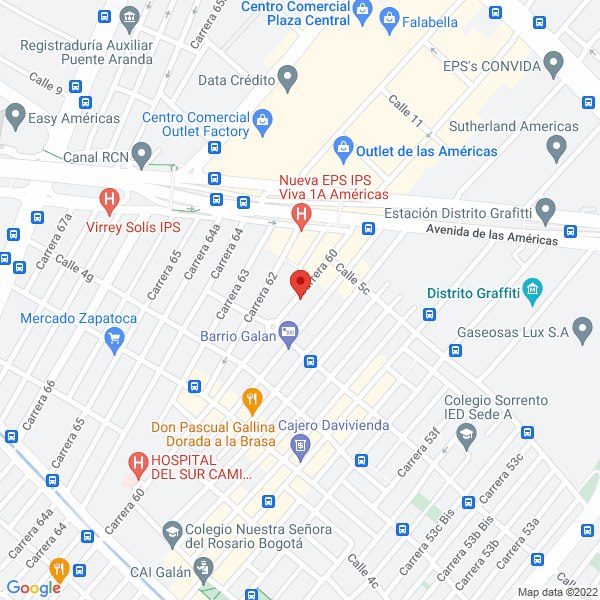 Mapa de Ingegraf Ltda.