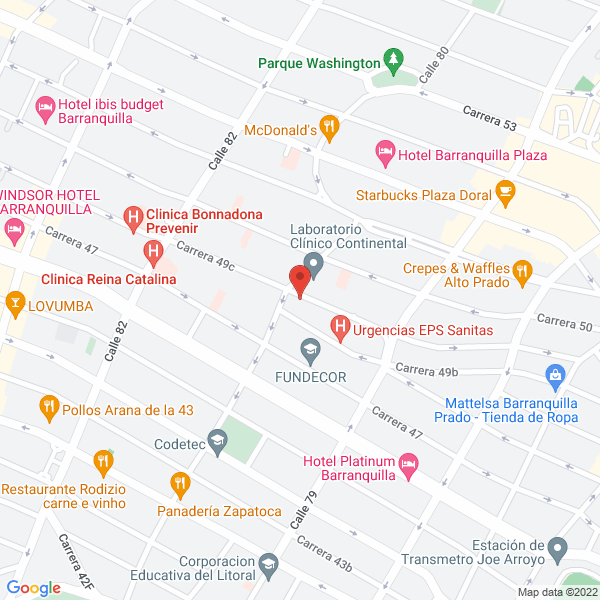 Map of Ingeniería De Bioservicios