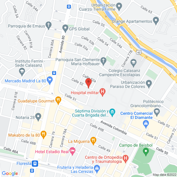 Mapa de Mopral