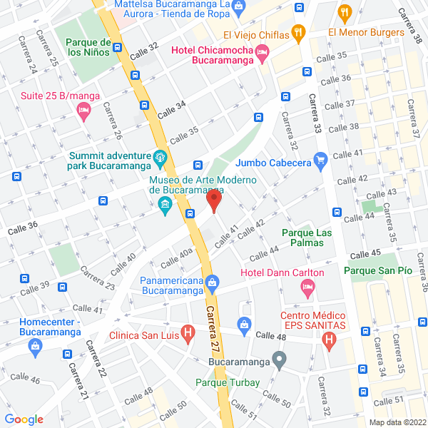 Map of Mora Restrepo Reynaldo