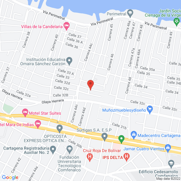 Map of Morales Brid Carmenza