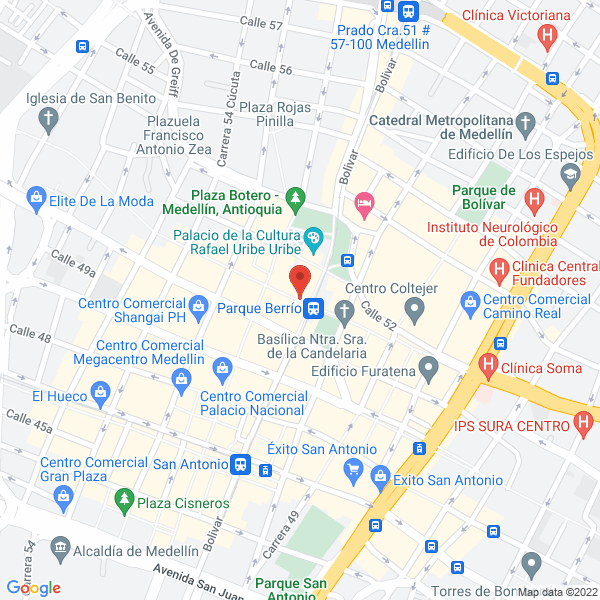 Mapa de Morrales Y Moda