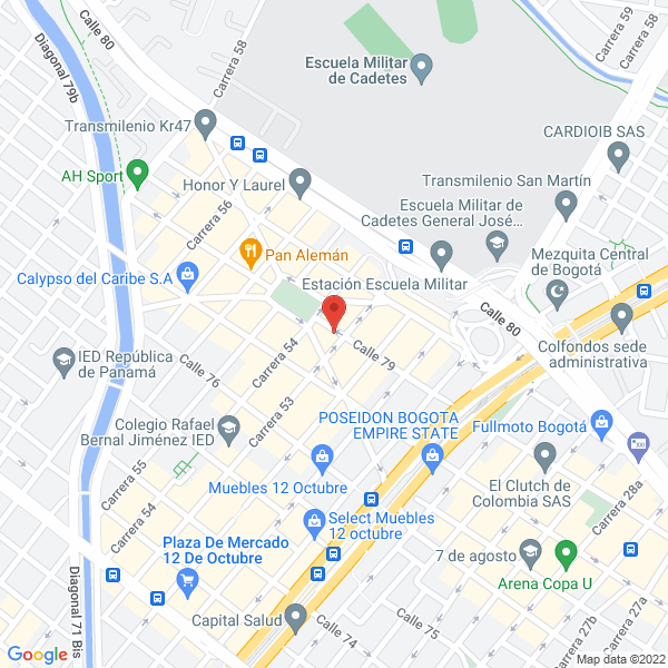 Mapa de Morteros Secos De Colombia S.A.S.